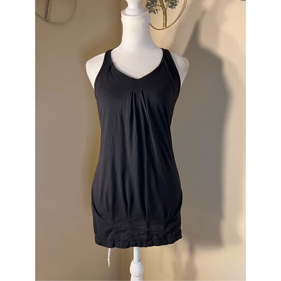 Lululemon Black Practice Freely Racerback Tank Top Size 4 - Picture 1 of 7